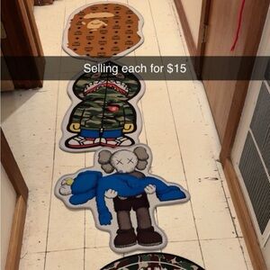 Random rugs for $20 each